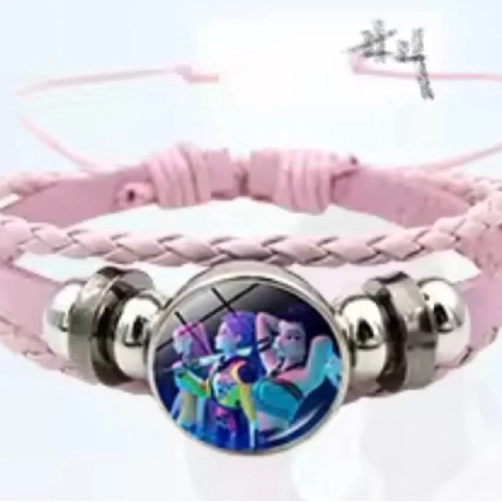 Pink Braided K-pop Demon‎ Hunter Bracelet